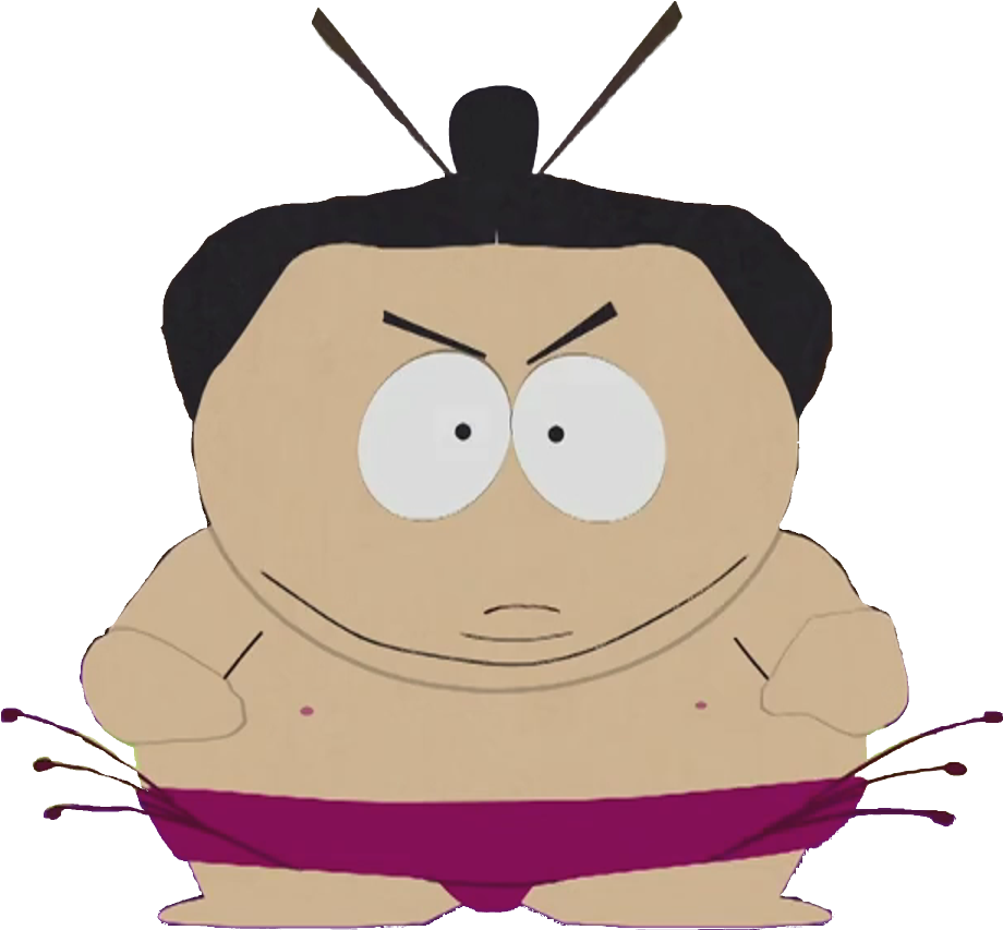 Sumo Wrestler Cartman - South Park Cartman Sumo (956x876)