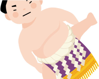 Sumo Wrestlers Morning Practice - Heya (520x320)
