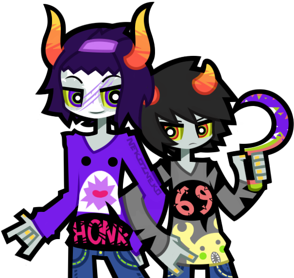 Capricorne Et Cancer By Nekozneko On Deviantart - Capricorn (615x579)