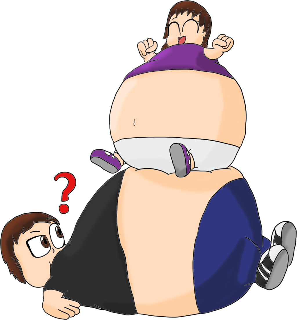 Sumo Wrestling With The Thomsons By Juacoproductionsarts - Cartoon (1024x1103)