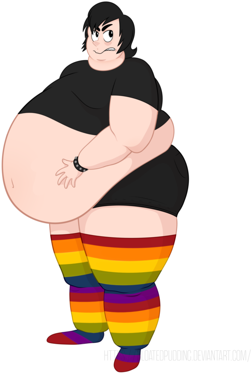 Fat And Angry By Bloatedpudding - Illustration (600x800)