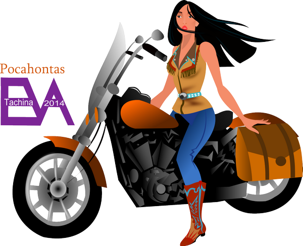 0 Replies 0 Retweets 2 Likes - Pocahontas Motorcycle (600x487)