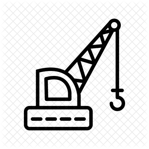 Crane, Machine, Work, Construction, Truck, Heavy, Lifting - Crane (512x512)