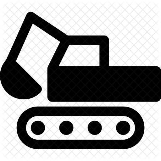 Excavator, Vehicle, Construction, Truck Icon - Construction (512x512)