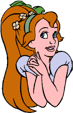 Thumbelina Wallpaper Possibly With Anime Entitled Clipart - Thumbelina (326x500)
