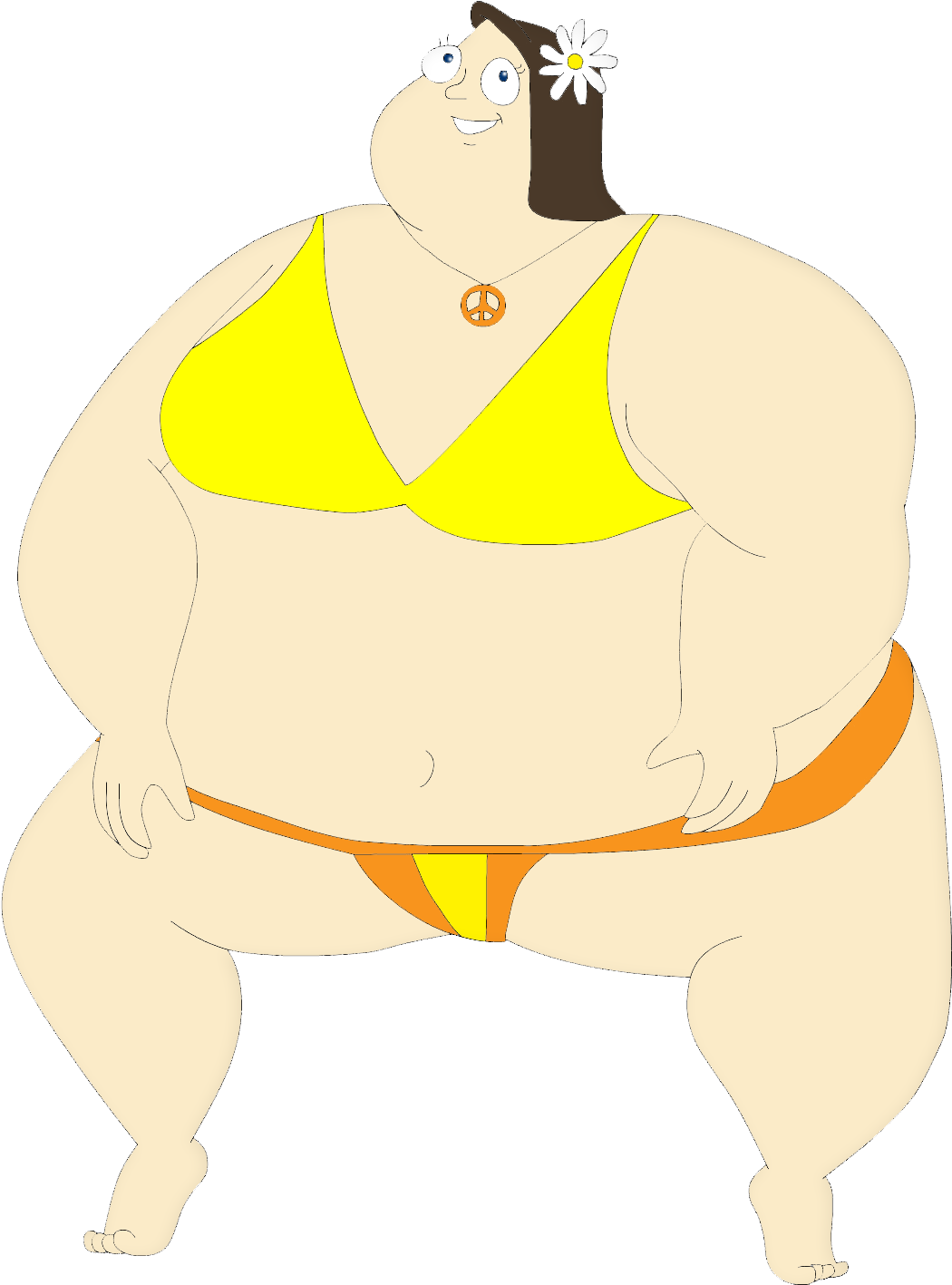 Sumo Jenny By Artist-srf - Phineas And Ferb Sumo (1082x1416)
