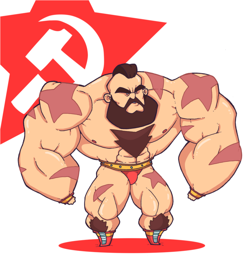 Zangief By Lost Angel Less - Cartoon (894x894)