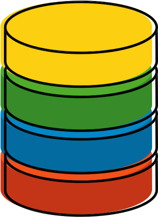 Data Center Disk Icon - Circle (550x550)