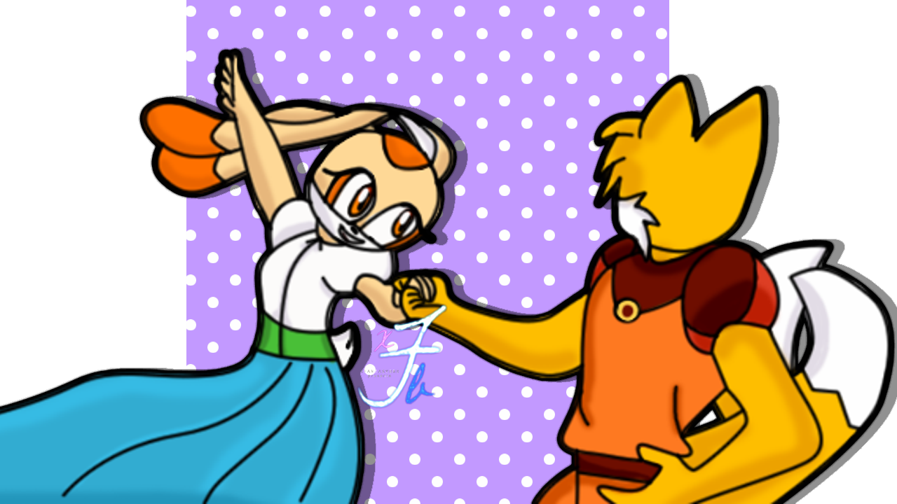 Tarasart Sonic Tails X Cream Miles Tails Prower Tails - Tails (1280x720)