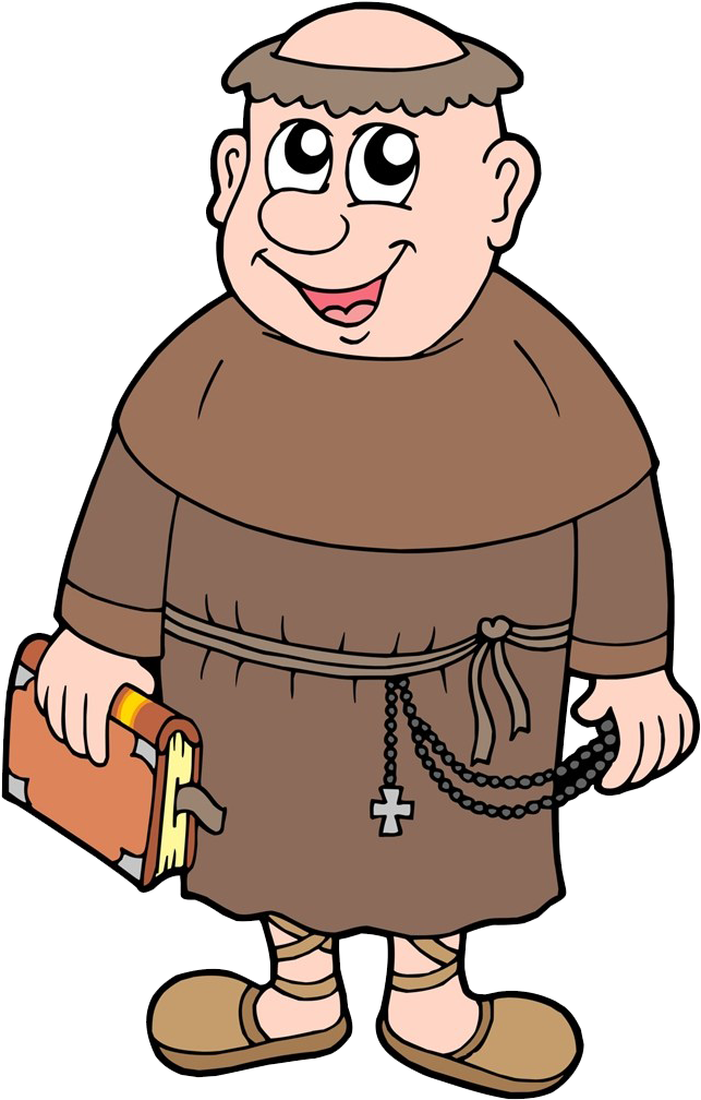 Monk Royalty-free Clip Art - Monk Royalty-free Clip Art (673x1037)