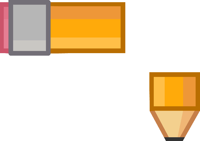 Used And Broken Pencil - Bfdi Broken (640x451)