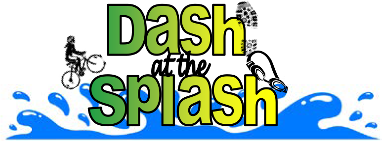 Dash At The Splash Kid's Triathlon Event Is Designed - Clip Art Water Splash (788x332)