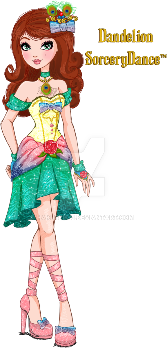 Dandelion Sorcerydance Wallpaper - De Todas As Personagens De Ever After High (600x1212)