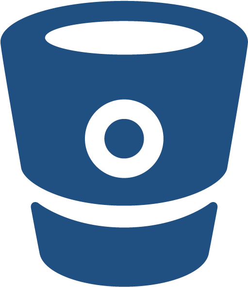 Why Bitbucket And Data Center Rule - Bitbucket Logo (589x590)