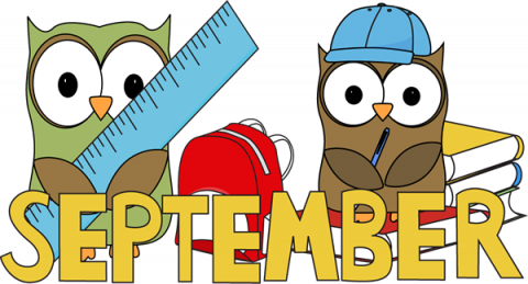 September Month School Owls - September School (480x259)