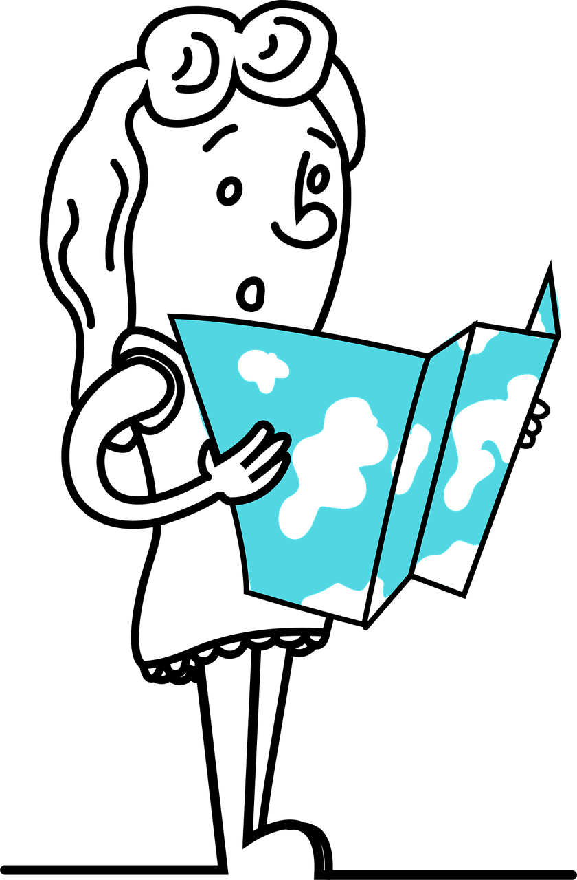 Girl - Una Niña Con Un Mapa (840x1280)