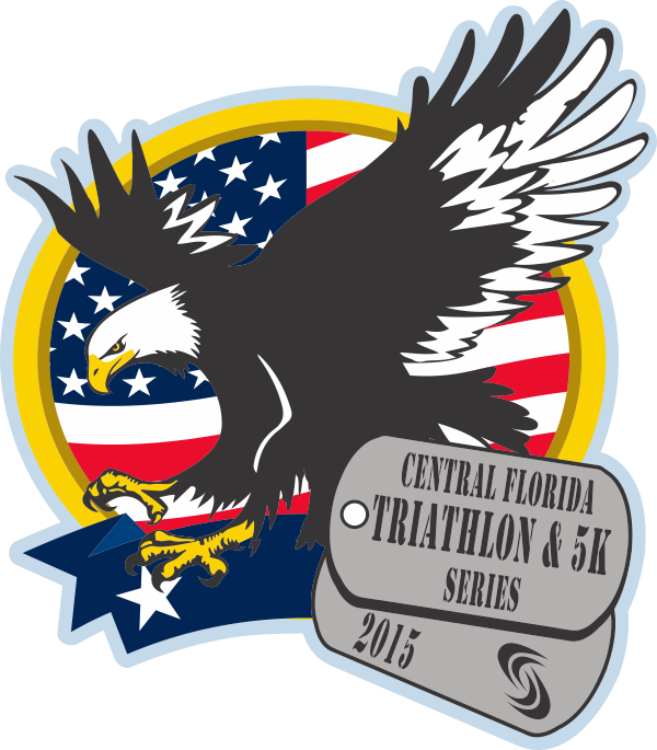 Central Florida Triathlon Series Race - Illustration (600x685)