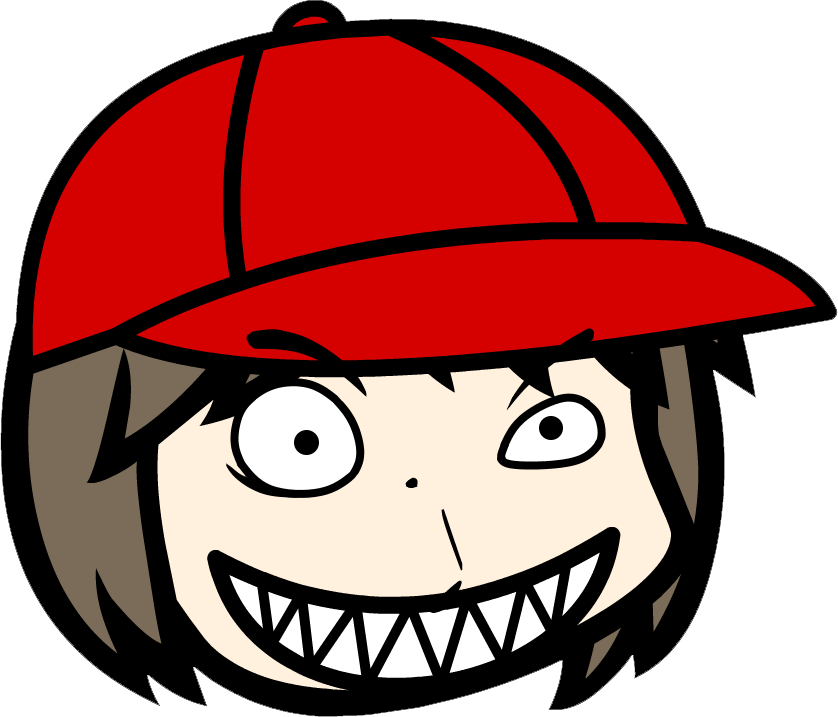 My Custom Walfas Face - Surprised Mouth Cartoon (838x717)