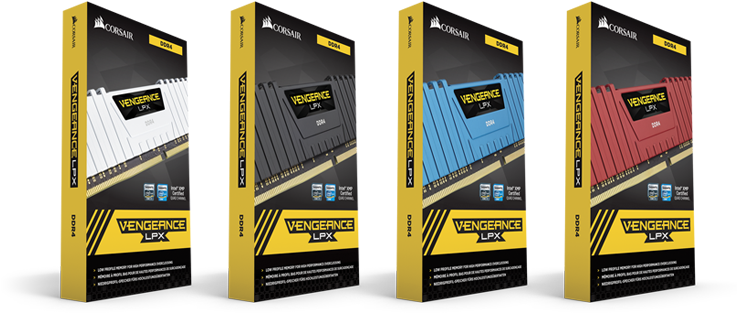 16gb Ddr4 Corsair Cmk16gx4m2b3000c15w 2x8g 3000mhz - Corsair Ddr4 Vengeance Lpx Pc19200 8gb 1x8gb Cmk8gx4m1a2400c14 (750x400)