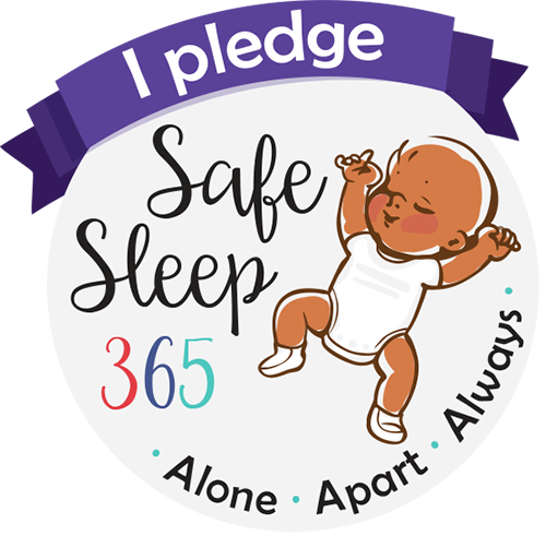 Safe Sleep Badge - Sleep (500x491)