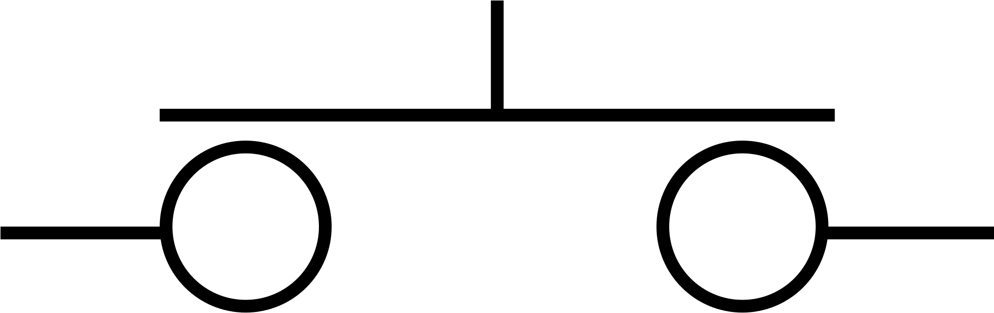 Component Switch Symbol Autocad Switch Symbol Switch - Push To Make Switch Symbol (2000x641)