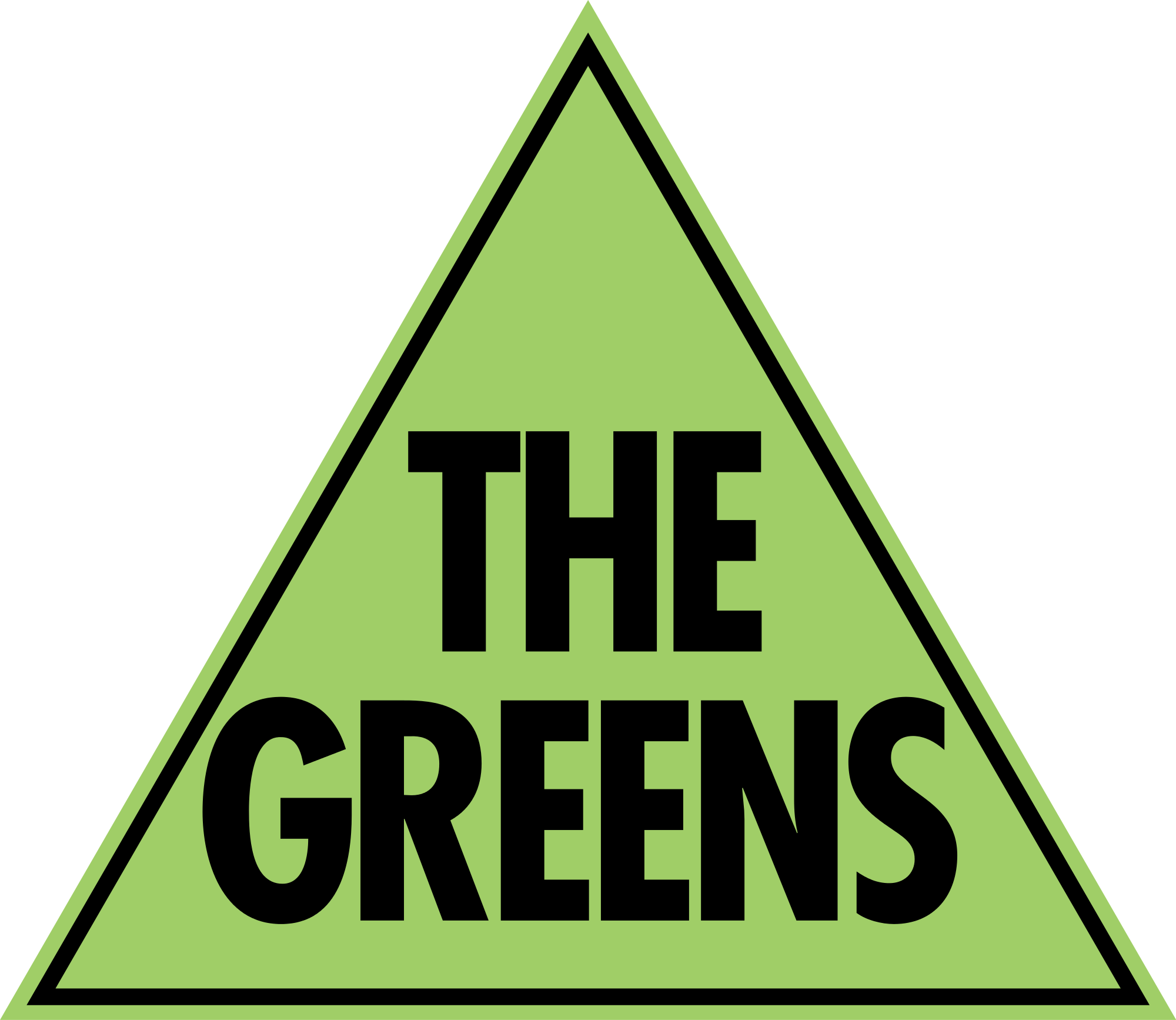 Green Party Symbol - Greens Australia (2000x1734)