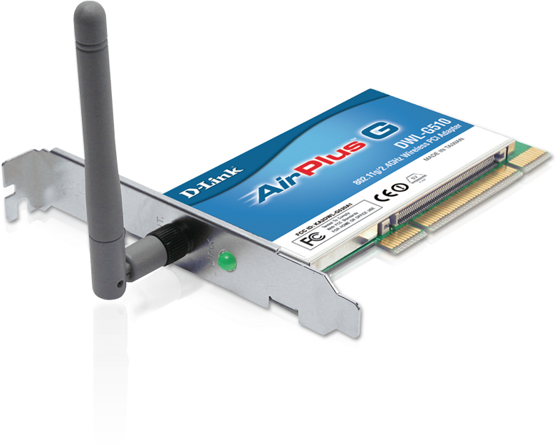 54mbps Wireless‑g Lan Pci Card - D Link Dwl G510 (1664x936)
