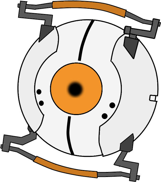 Curiosity Core By Pseudospeed - Portal Curiosity Core (800x800)