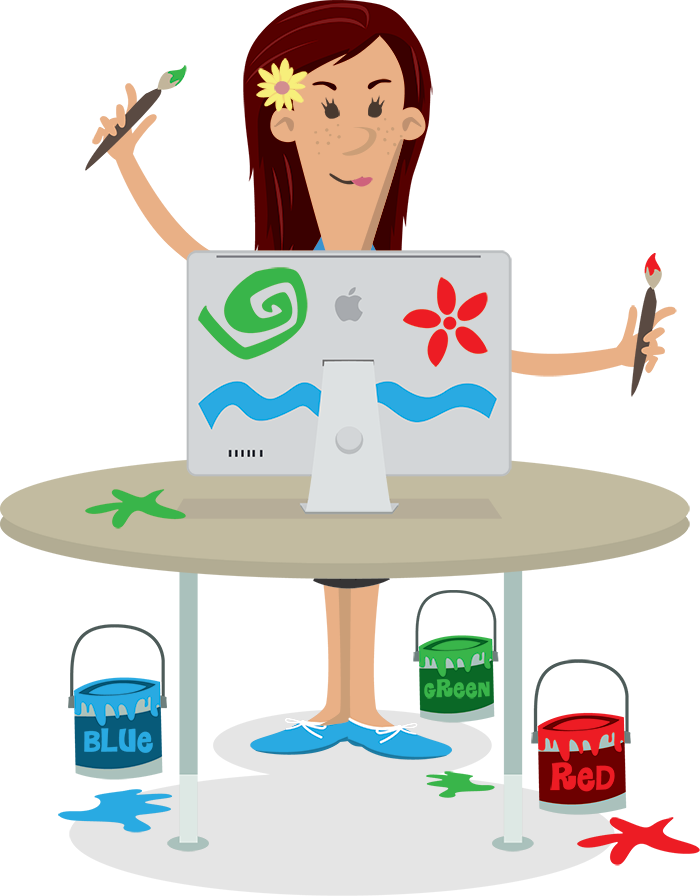 Physio123 Are The Leaders In Creating Websites For - Cartoon (700x896)