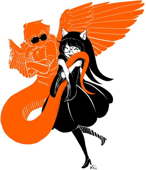 “ Littlemooch Asked You - Illustration (500x588)