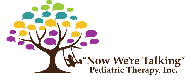Now We're Talking Pediatric Therapy Logo - Luke And Lilly Kids Floral Heartin,tree Design Vinyl (638x276)