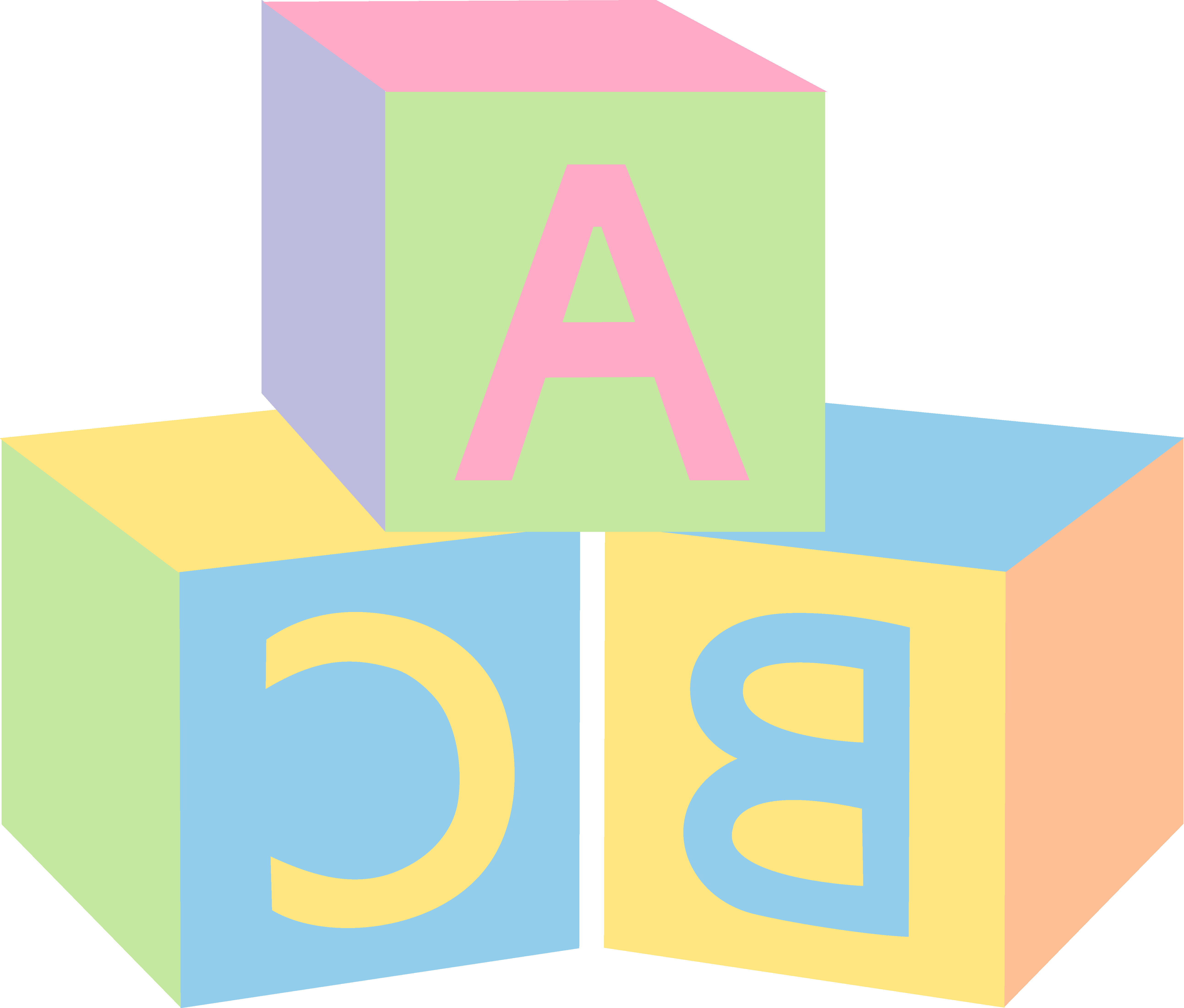 Baby Blocks Clip Art Look At Http - Baby Blocks Clipart Png (5170x4401)