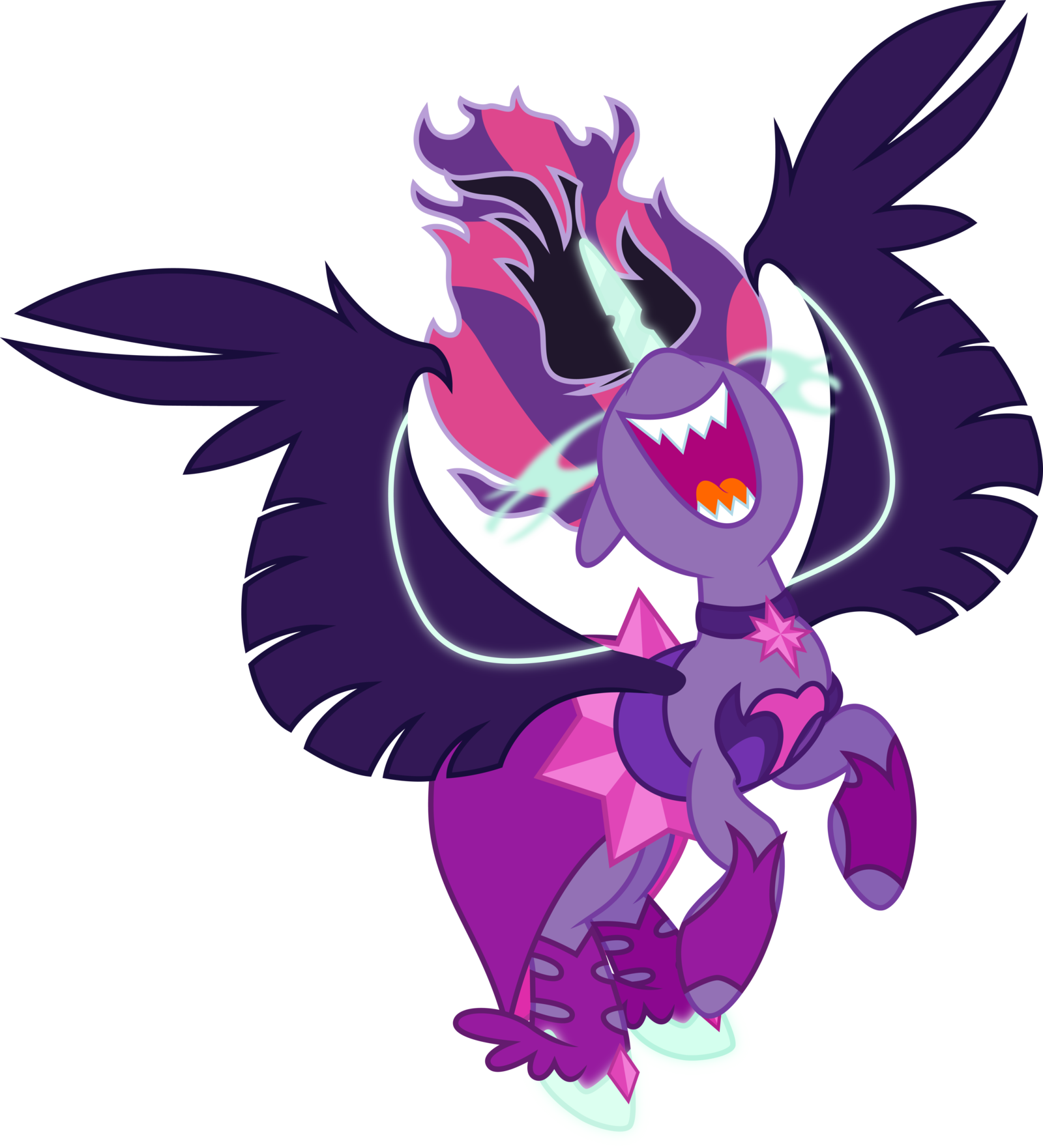 Midnight Sparkle - Evil Midnight Sparkle (1600x1762)