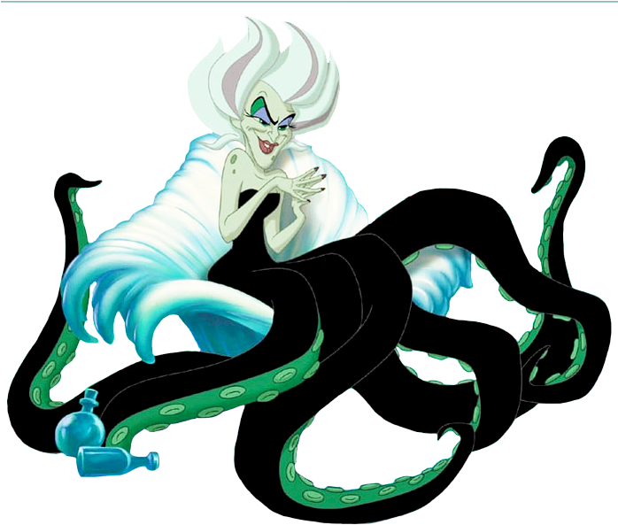 Morgana - Morgana Little Mermaid Costume (697x602)