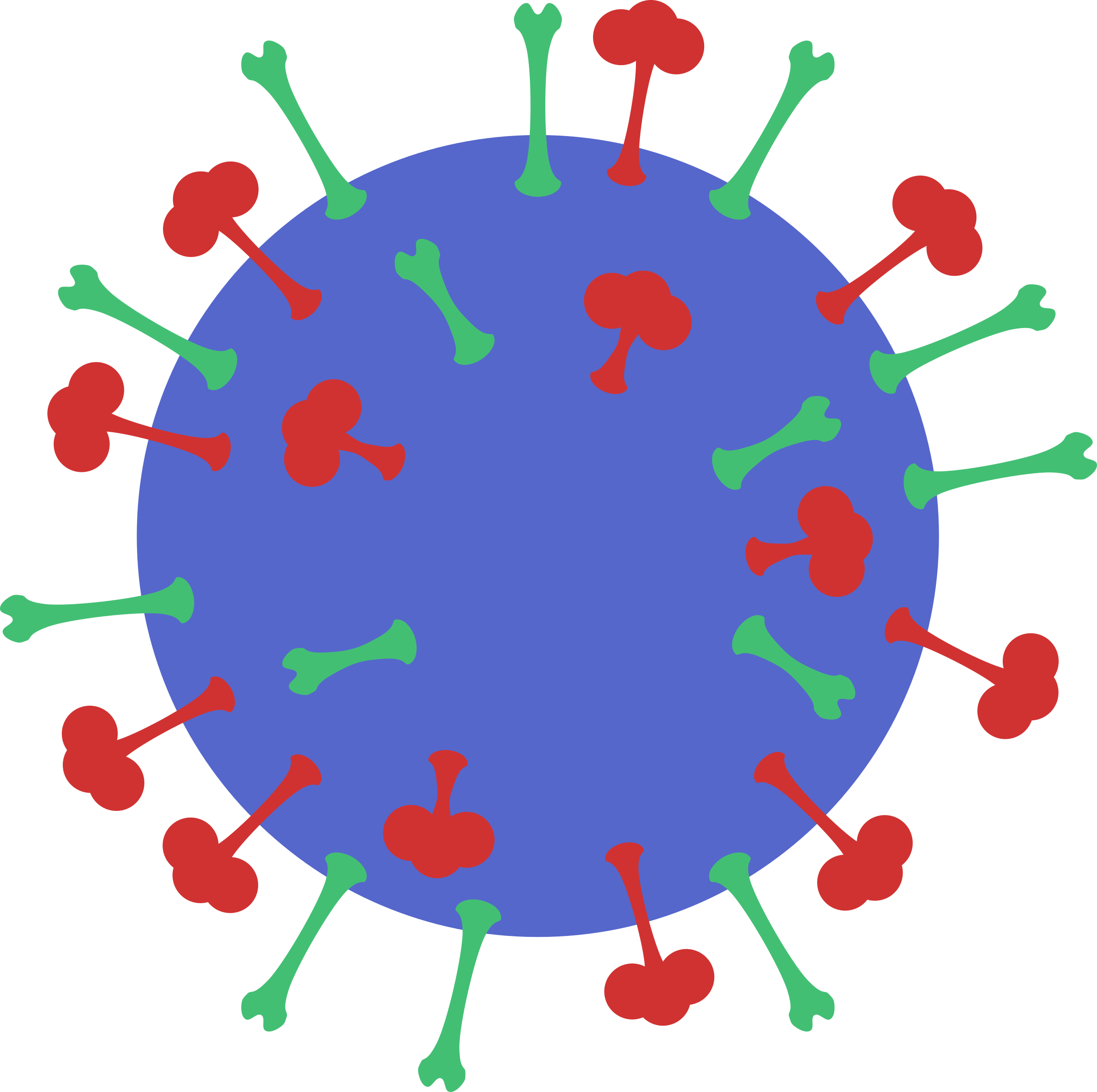 Virus Clip Art - Virus Clip Art (2410x2400)