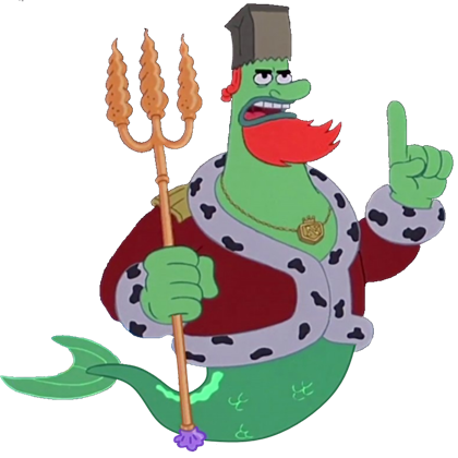 Related King Neptune Clipart - King Neptune Clip Art (420x420)