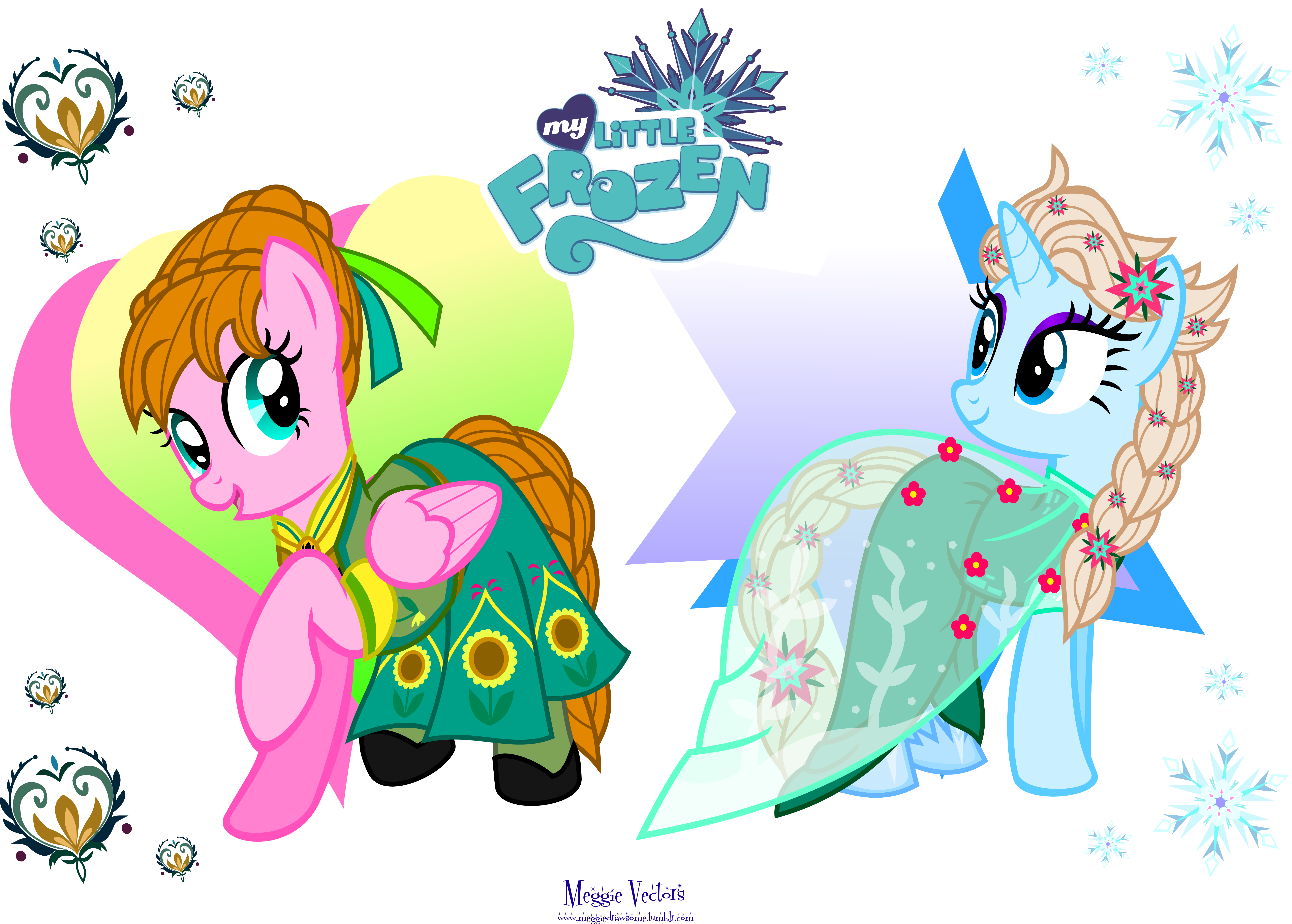 Oriwhitedeer 200 11 Frozen Fever By Meganlovesangrybirds - My Little Pony Frozen Fever (6517x4591)
