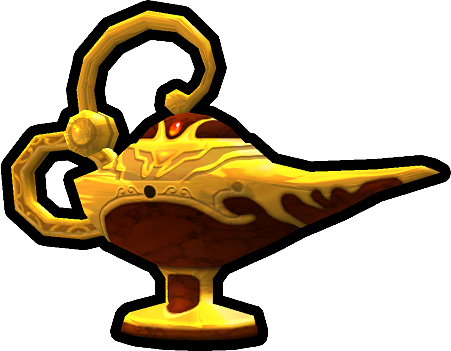 Sonic And The Secret Ring Magic Lamp (451x351)