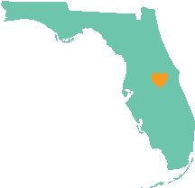 Florida Clip Art - Florida Map (570x513)