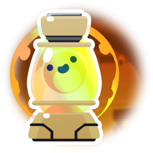 Butterscotch Slime Lamp - Slime Rancher Slime Lamp (512x512)