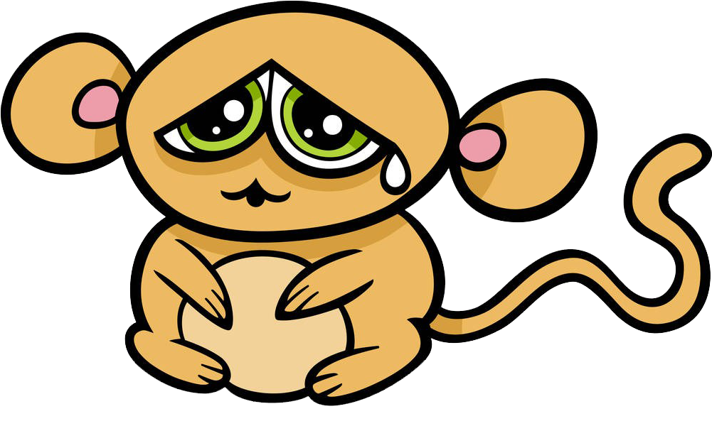 Cartoon Sadness Illustration - Cartoon Sadness Illustration (1100x700)