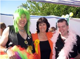 Liz Lynne Mep At Birmingham Pride - Banner (600x600)