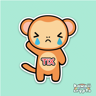 Blocktix Monkey - Sad - Learn Crypto - Kawaii Crypto- - Cryptocurrency (600x315)