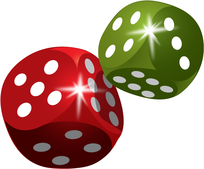 Dice Set Gambling Euclidean Vector - Dice Set Gambling Euclidean Vector (684x567)