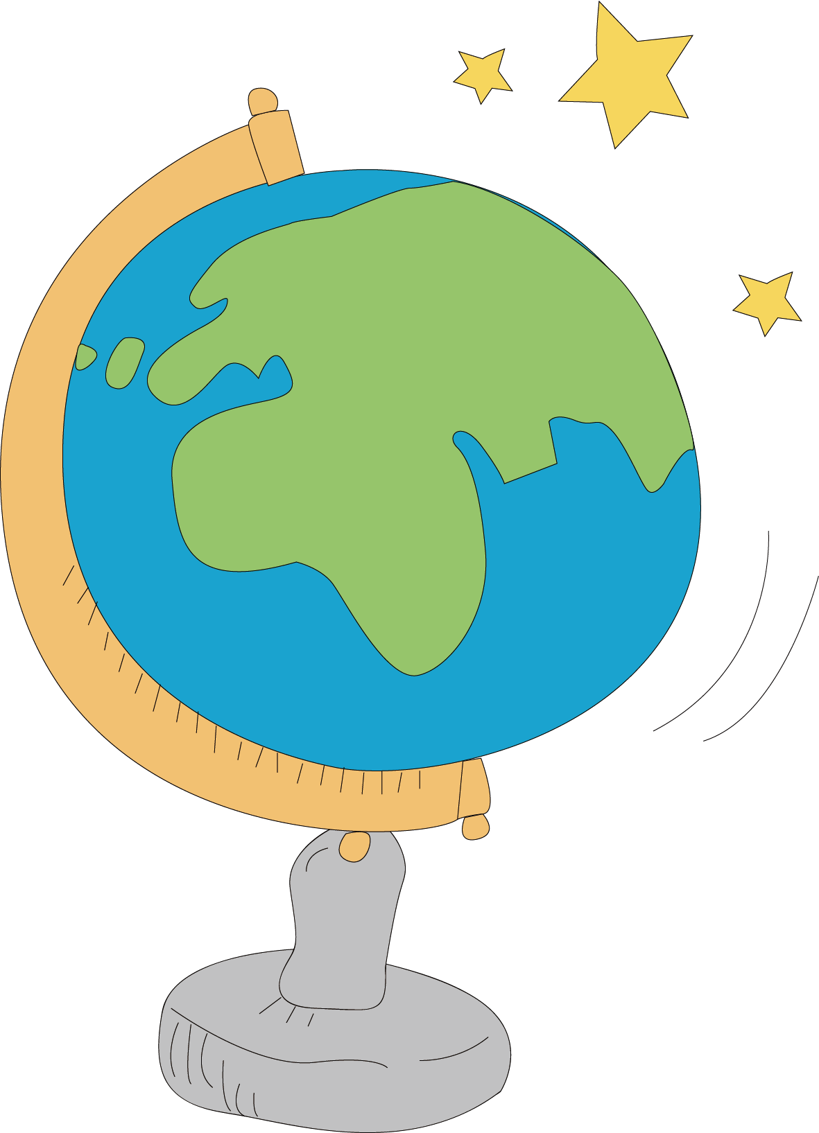 Globe World Clip Art - Globe World Clip Art (1181x1635)