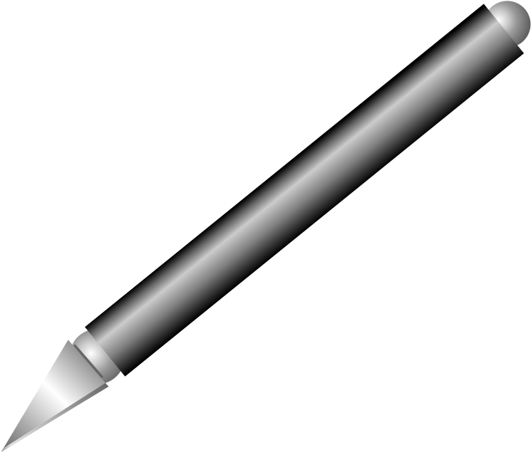 Steak Knife Clip Art Steak Knife Clip Art Steak Oc6fcy - Lamy 2000 Mechanical Pencil (900x900)