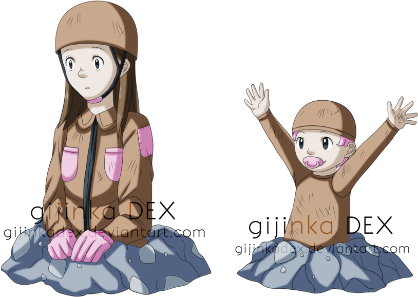 Diglett 050 By Gijinkadex On Deviantart - Cartoon (900x650)