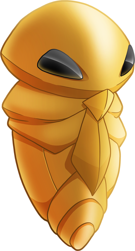 Shiny Kakuna Pokédex - Kakuna Shiny (433x800)