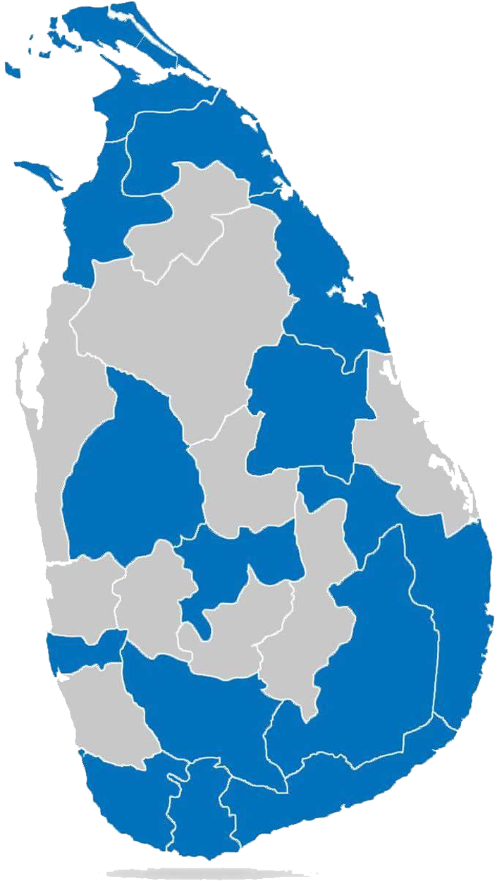 Flag Of Sri Lanka Map Drawing Clip Art - Sri Lanka District Map (1016x1280)
