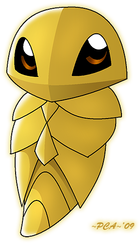 El Arte Pokemon - Pokemon Kakuna (352x528)